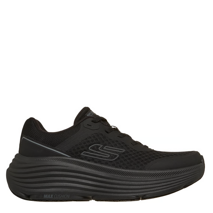 Black sneaker on a white background