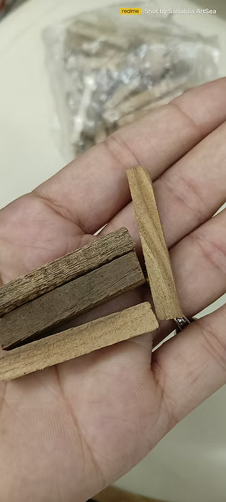 Wooden block set for handmade decor projects - alternate view