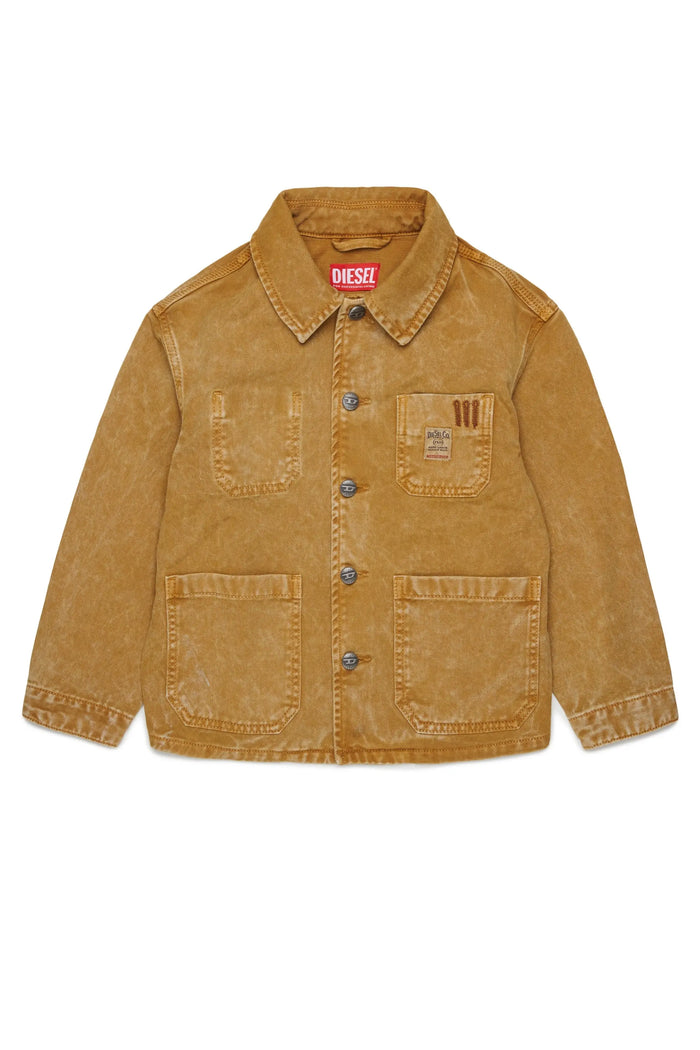 Workwear-style shirt jacket