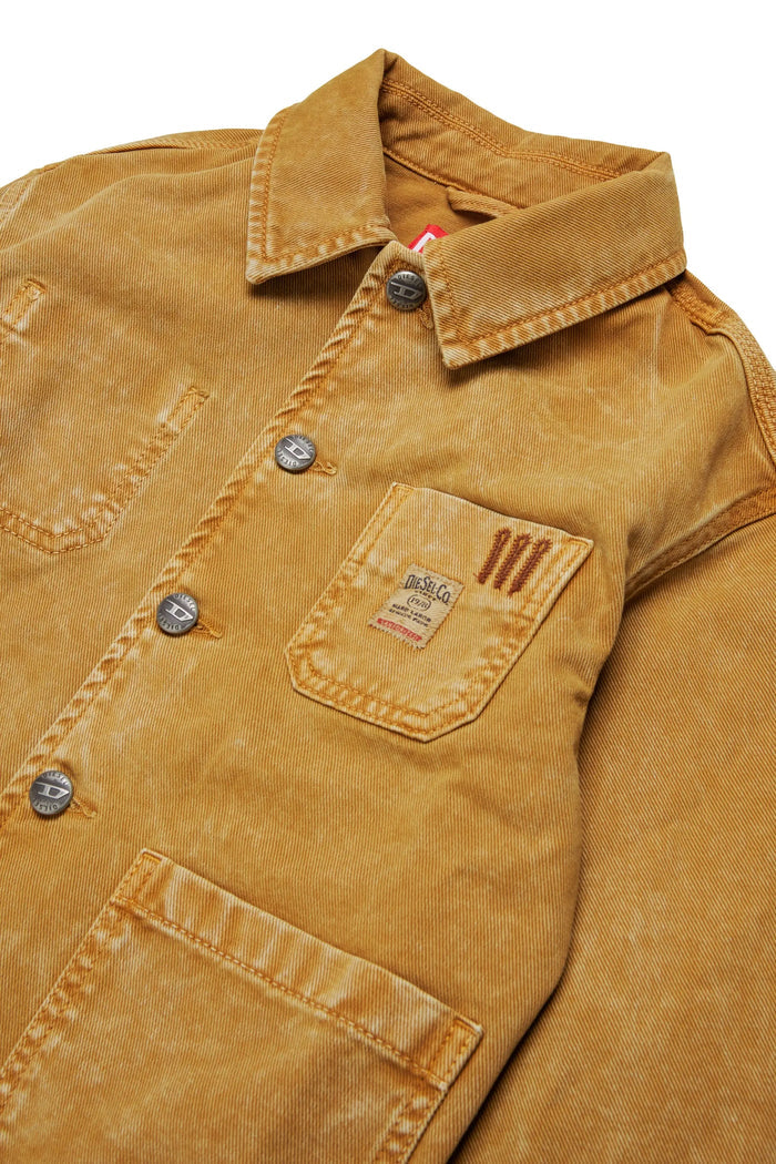 Workwear-style shirt jacket