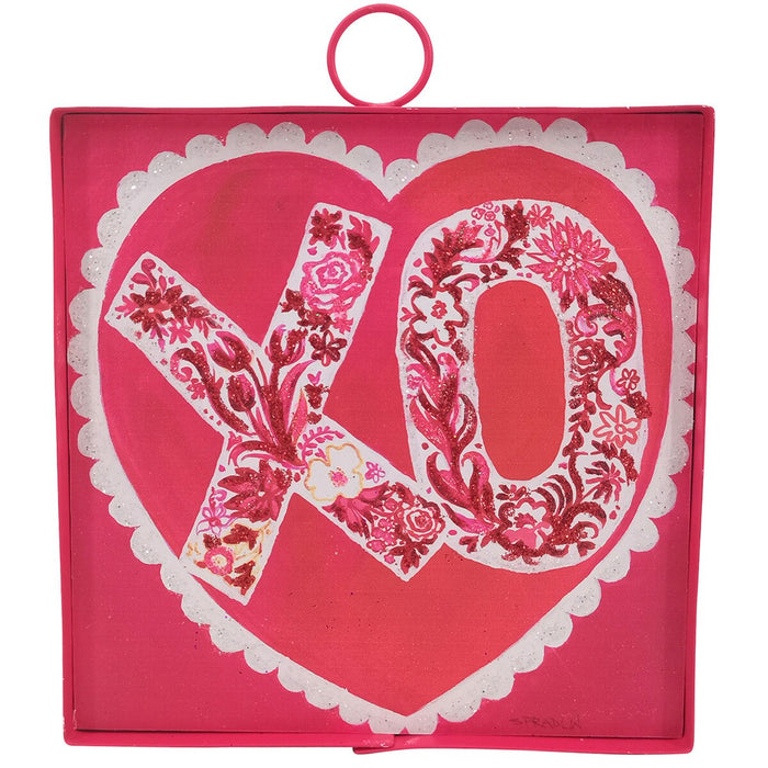 XO Heart Mini Gallery Art