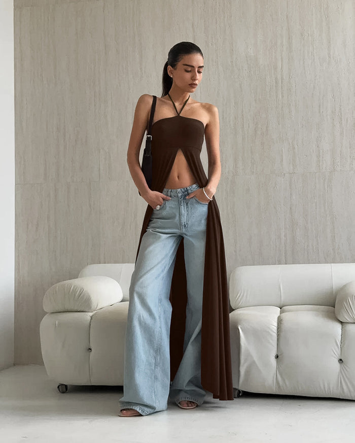 Xyra Top - Brown