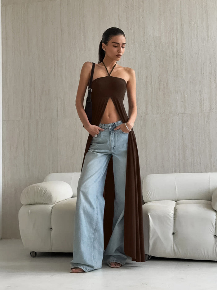 Xyra Top - Brown