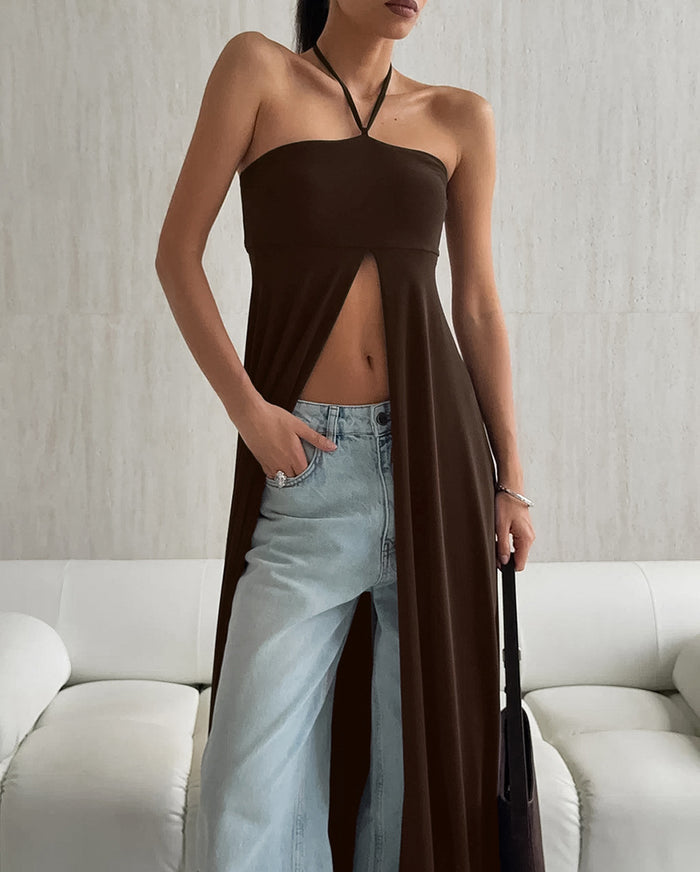 Xyra Top - Brown