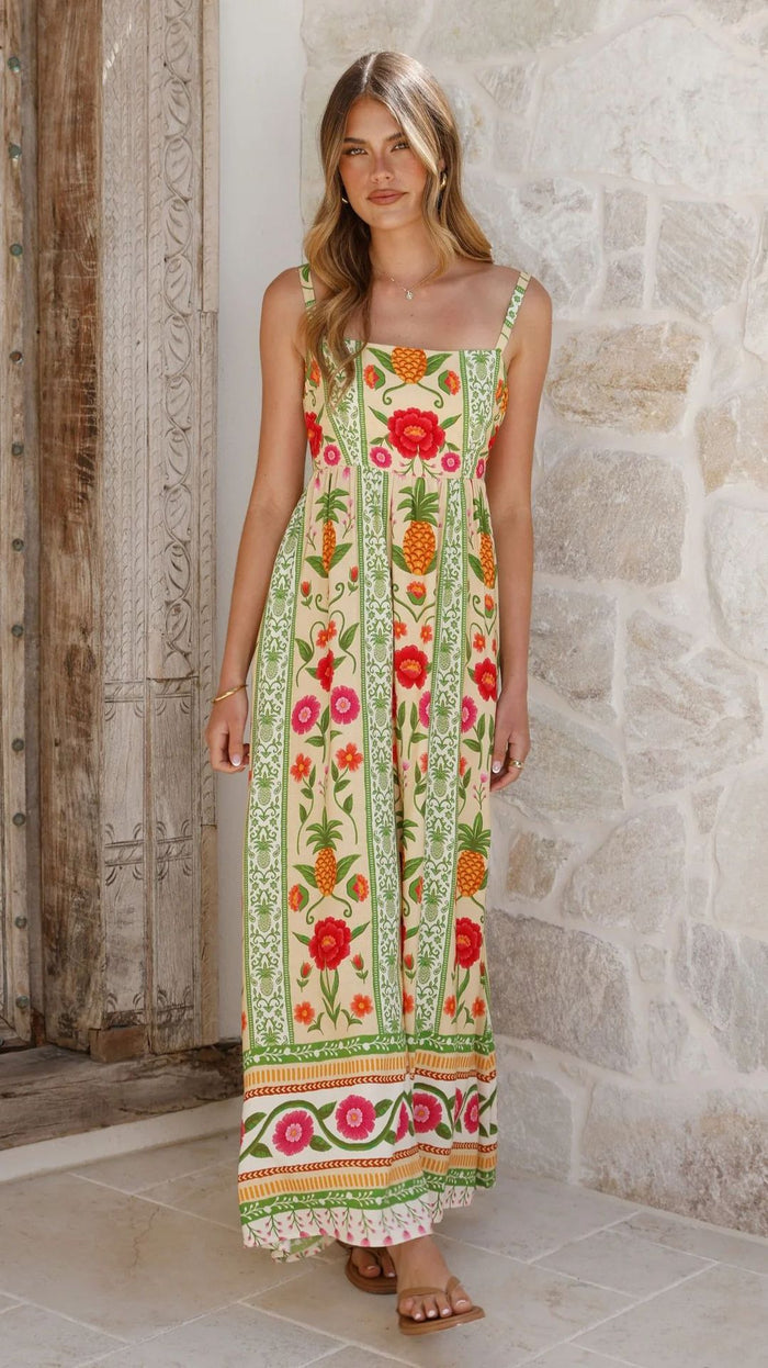 Ylva Maxi Dress - Green