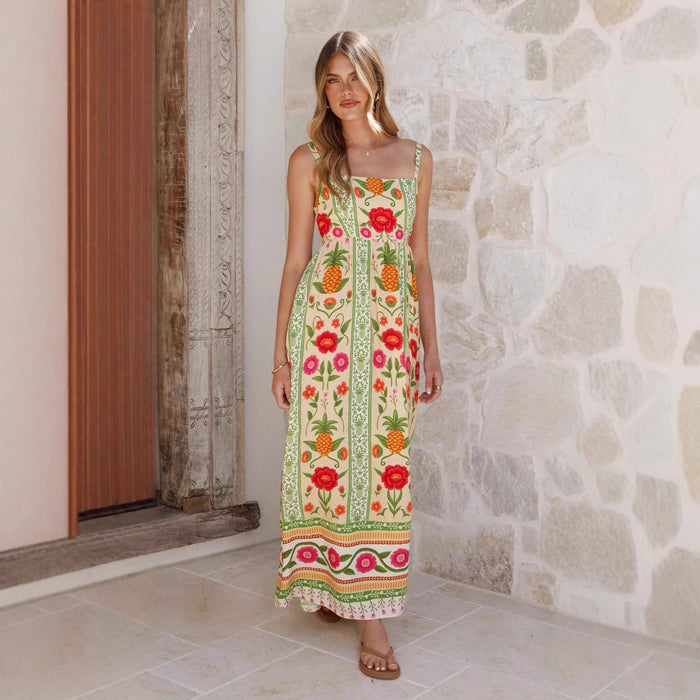Ylva Maxi Dress - Green