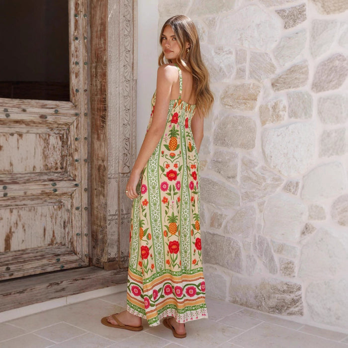 Ylva Maxi Dress - Green