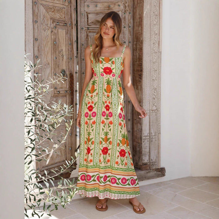 Ylva Maxi Dress - Green