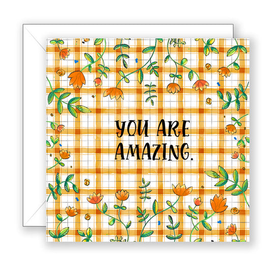 You Are Amazing - Birthday Card