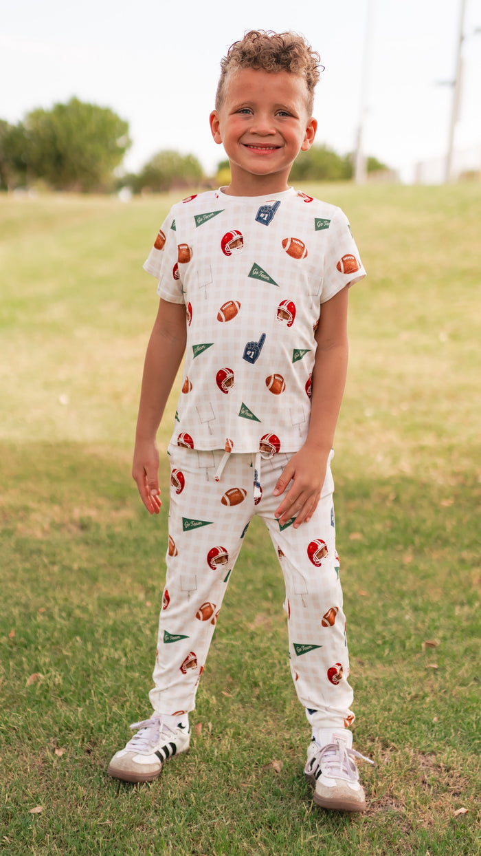 Youth Jogger Set In Football