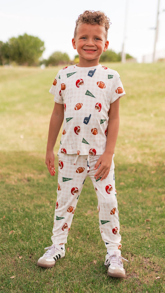 Youth Jogger Set In Football