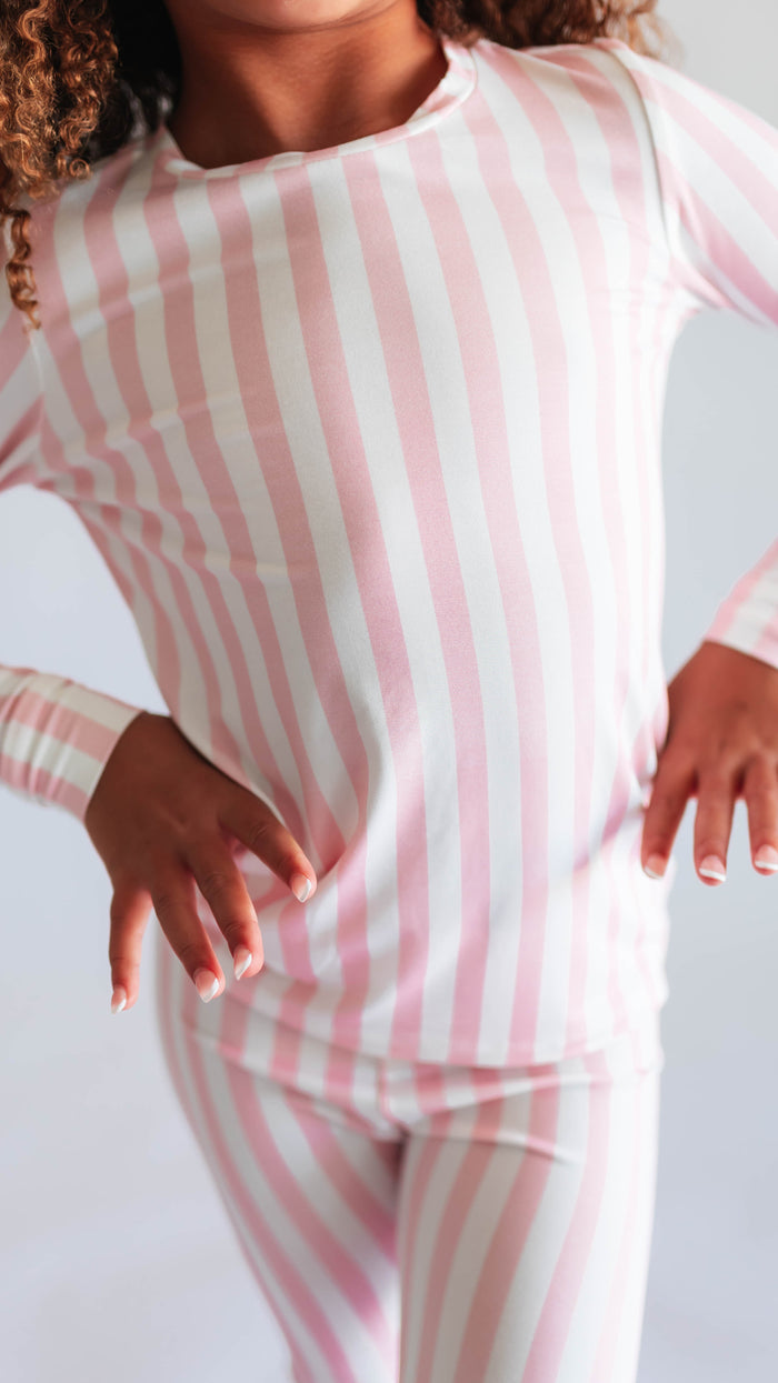 Youth Pajama Set in Poppy