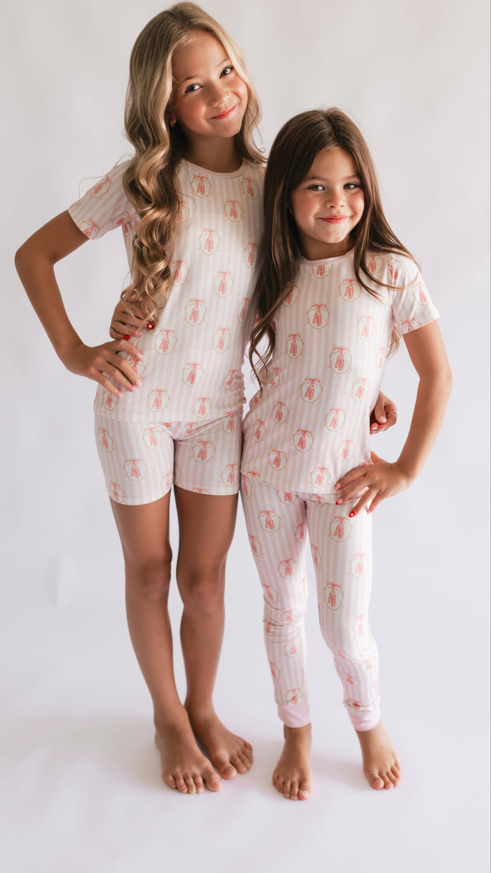 Youth Pajama Shorts sleeve and pants in Dance
