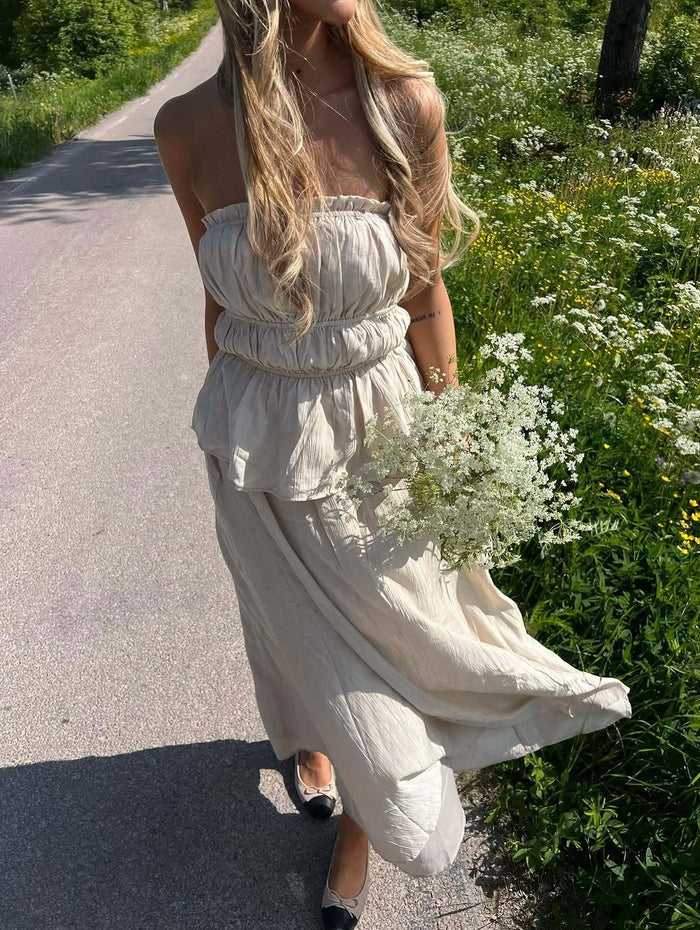 Zaffi Co ord Set - Apricot