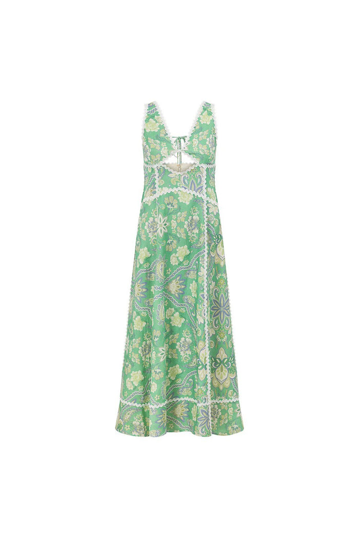 Zaffy Maxi Dress - Green