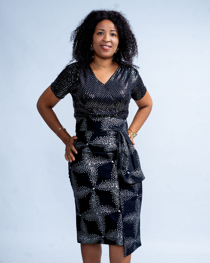 Zarie Women's African Print Skirt
