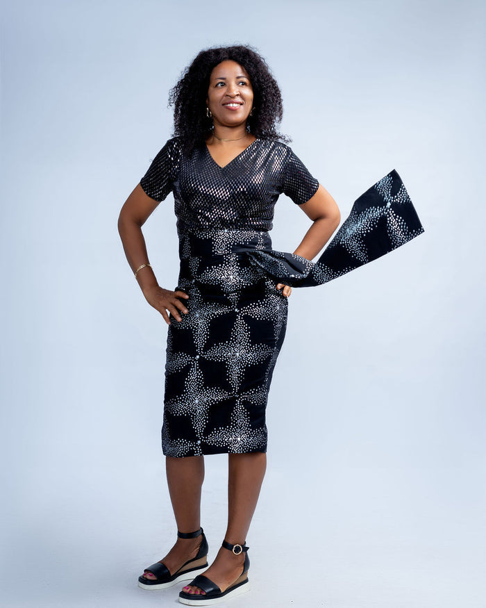 Zarie Women's African Print Skirt