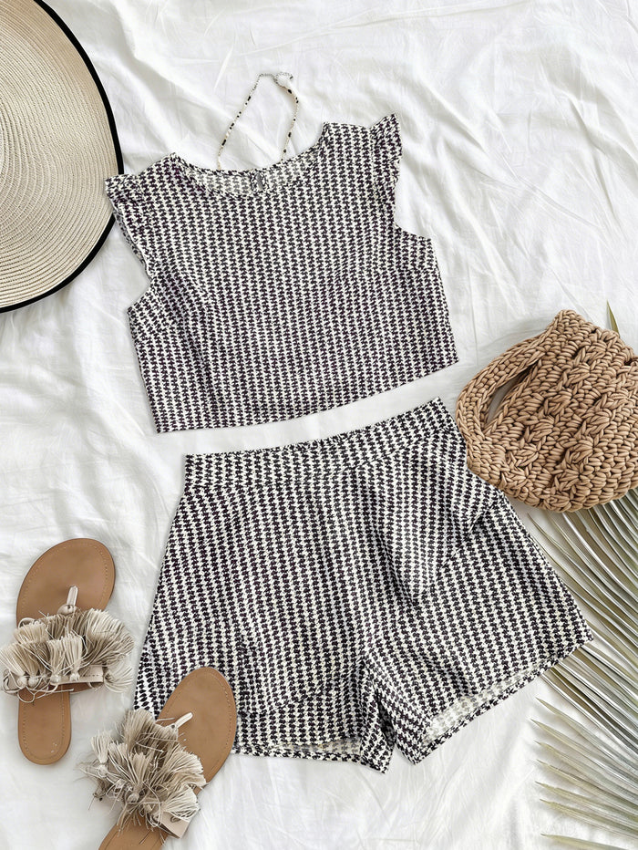 Zeffy Co ord Set - Black