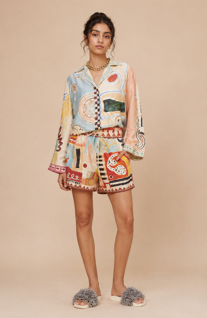 Zeniya Co ord Set - Off White