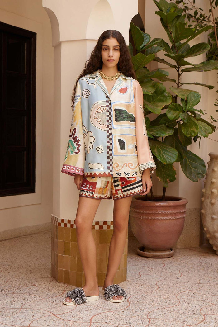 Zeniya Co ord Set - Off White