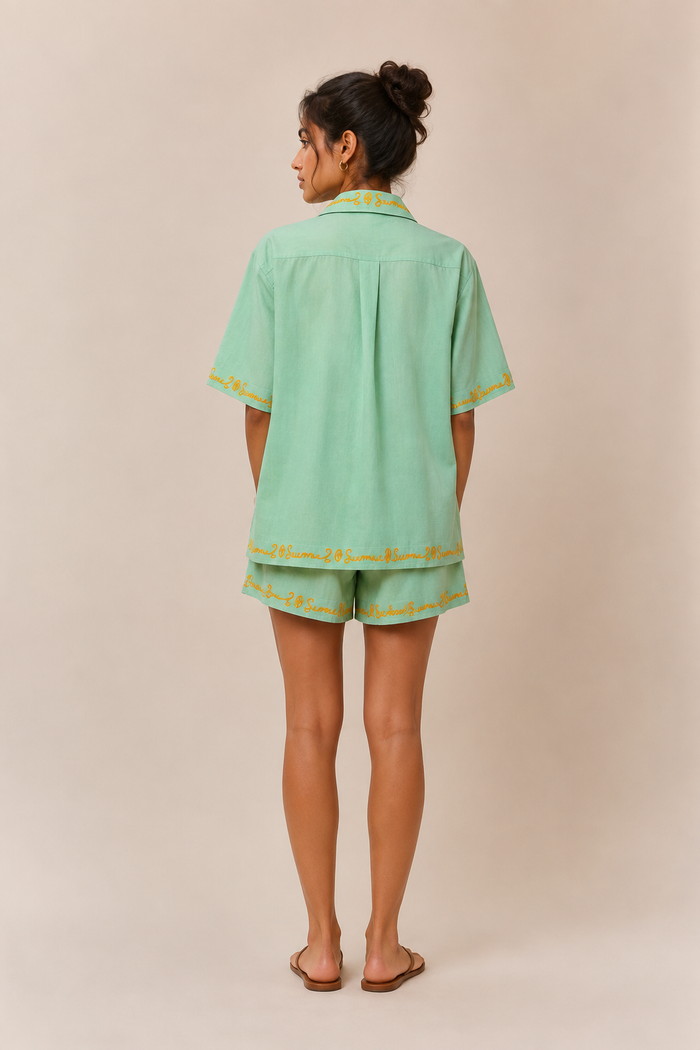 Zesty Co ord Set - Green