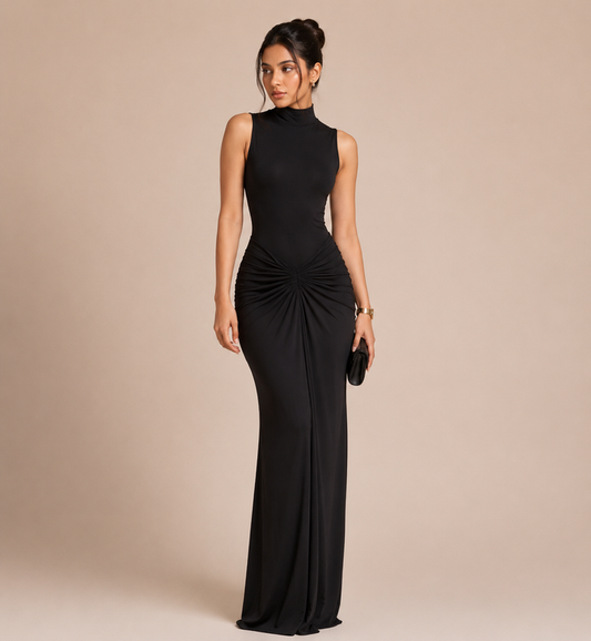 Zinnia Maxi Dress - Black