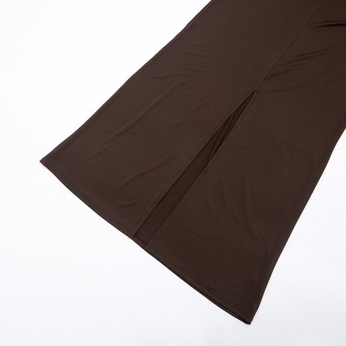 Zinnia Maxi Dress - Brown